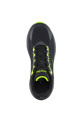 Tenis Running Armal Negro-Verde Croydon Para Hombre