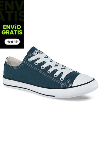 Tenis Discovery Bajo Azul Para Hombre Y Mujer Croydon Croydon