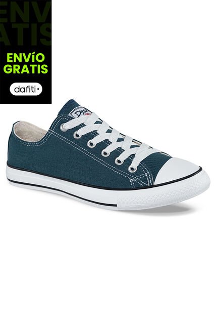 Tenis Discovery Bajo Azul Para Hombre Y Mujer Croydon