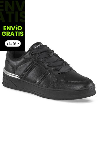 Tenis Urbanos Navira Negro Para Mujer Croydon Croydon