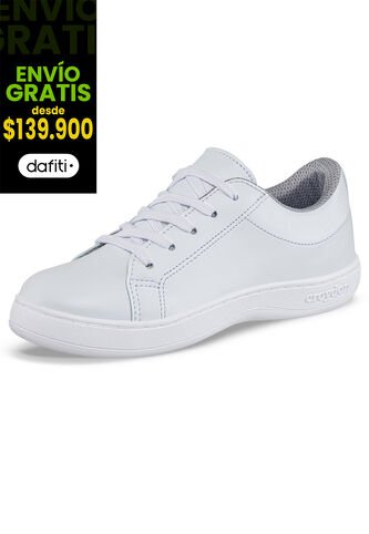 Tenis Colegio Oxford Blanco Para Niño Y Niña Croydon Croydon
