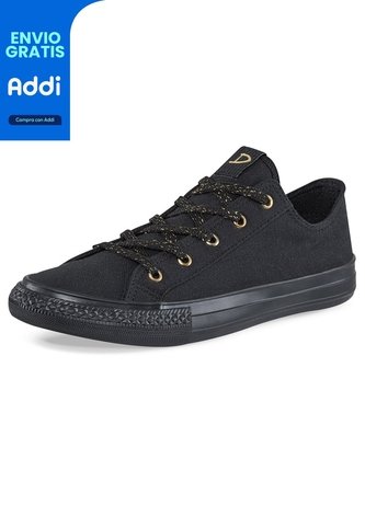 Zapatos School Cake Negro-Negro Para Mujer Croydon Croydon