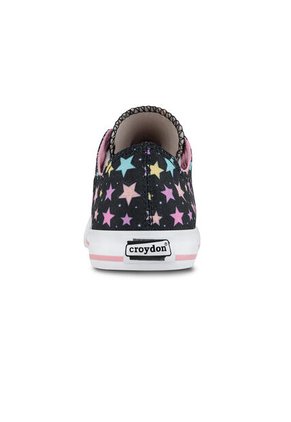 Tenis Lou Bajo Negro Para Niño Croydon