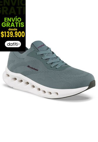 Tenis Running Dylez Gris Para Mujer Croydon Croydon