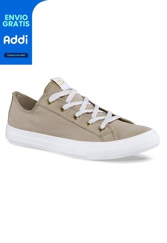 Zapatos School Cake Beige-Beige Para Mujer Croydon Croydon