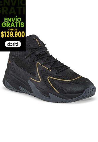 Tenis Basketball Jibun Negro Para Hombre Croydon Croydon