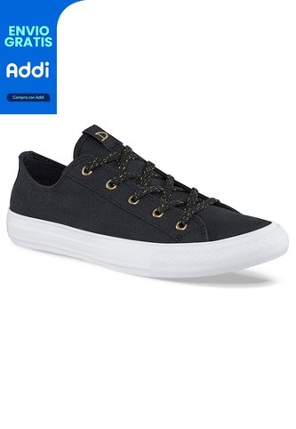 Zapatos School Cake Negro-Blanco Para Mujer Croydon Croydon