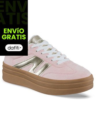 Tenis Urbanos Vintar Rosa Croydon Para Mujer Croydon
