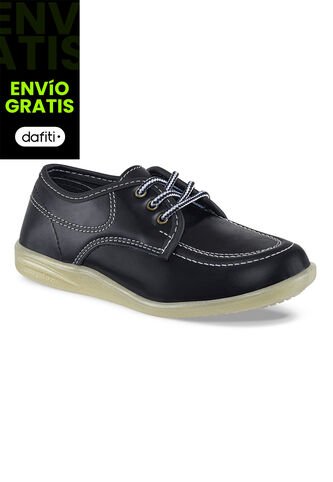 Zapatos Escolares Bachiller Negro Para Niña Croydon Croydon