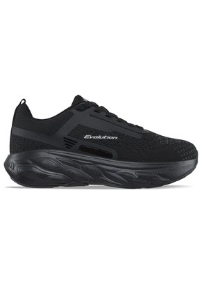 Tenis Running Ynav Negro-Negro Croydon Para Hombre