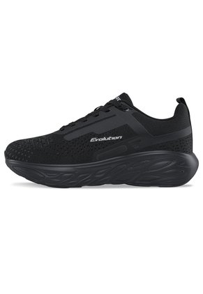 Tenis Running Ynav Negro-Negro Croydon Para Hombre