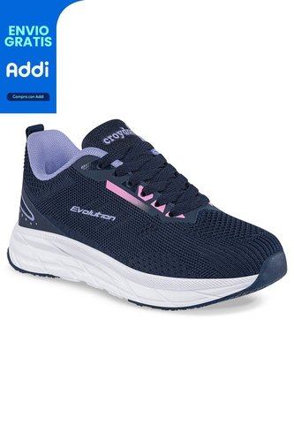 Tenis Running Rofer Azul Osc Para Niña Croydon Croydon