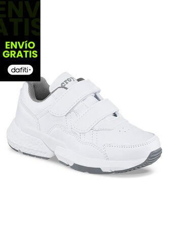 Tenis Escolares Xcoleg V Blanco Para Niño Croydon Croydon