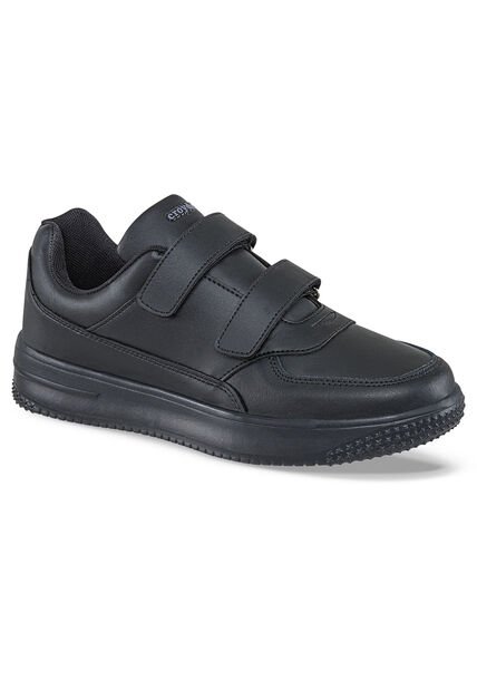 Tenis Colegio Shopir Pro V Negro-Gris Para Hombre Y Mujer Croydon
