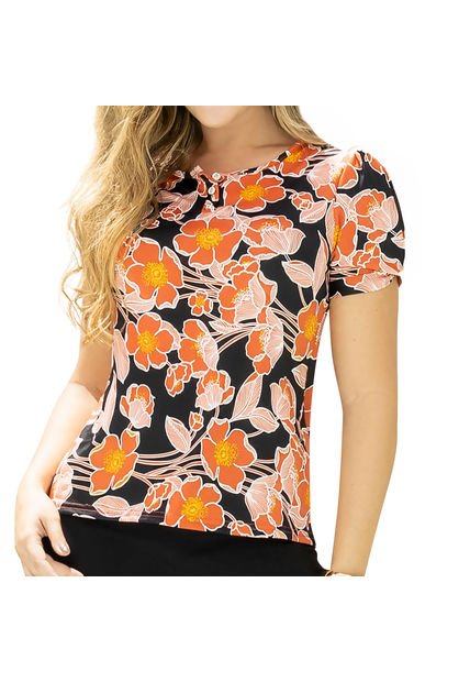 Blusa Patty Negro Para Mujer Croydon