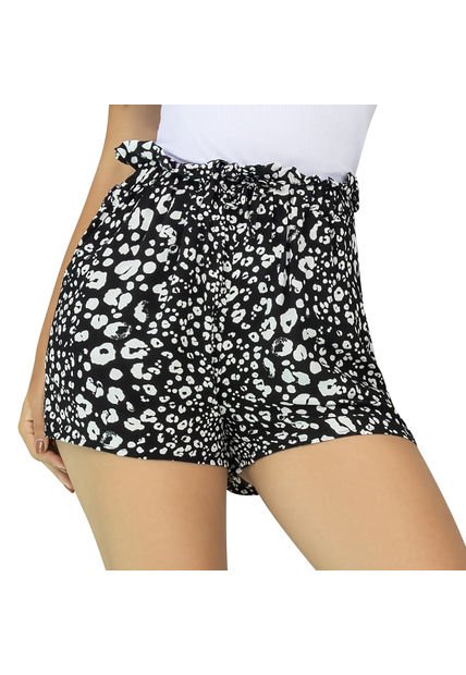 Short Pantera Negro Para Mujer Croydon