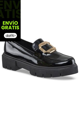 Mocasines Yalena Negro Para Mujer Croydon Croydon
