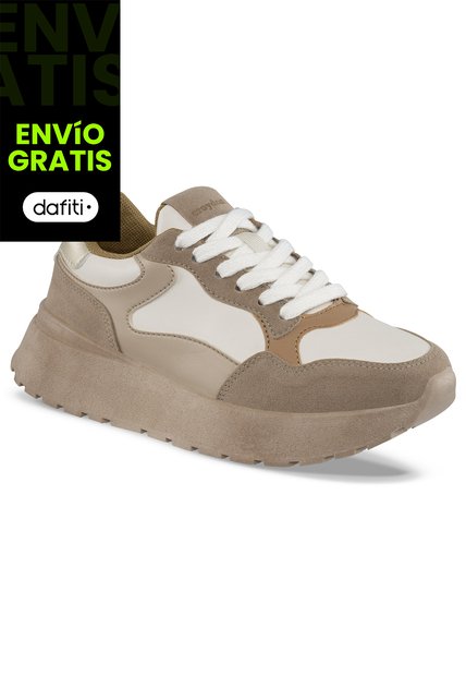 Tenis Urbanos Agatha Café Para Mujer Croydon