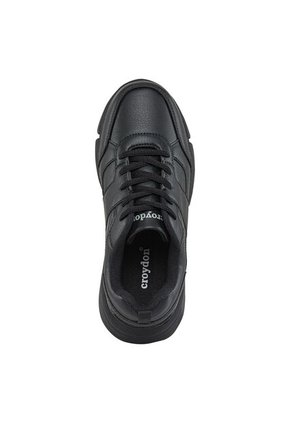 Tenis Colegio Hannir C Negro-Negro Para Hombre Y Mujer Croydon