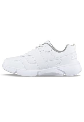 Tenis Colegio Hannir C Blanco-Gris Para Hombre Y Mujer Croydon