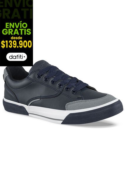 Tenis Urbanos Viela Azul Para Hombre Croydon
