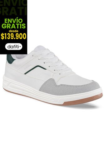 Tenis Urbanos Tabio Blanco-Verde Para Hombre Croydon Croydon