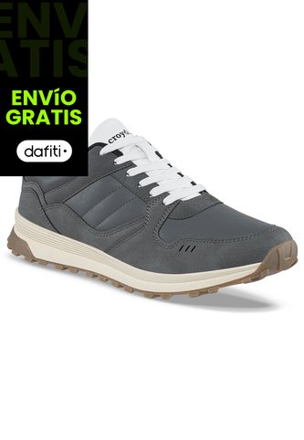 Tenis Urbanos Fuder Gris Para Hombre Croydon Croydon