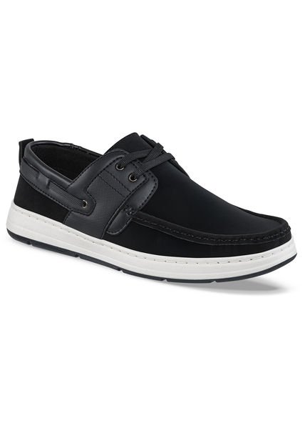 Tenis Casuales Densel Negro Para Hombre Croydon