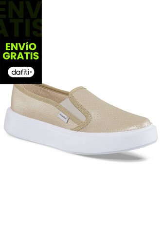Tenis Faroo Oro Para Mujer Croydon Croydon