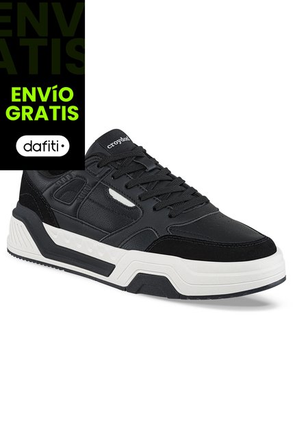 Tenis Urbanos Zano Negro Para Hombre Croydon