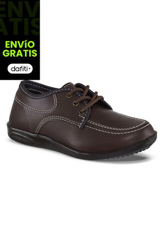Zapatos Escolares Bachiller Café Para Niña Croydon Croydon