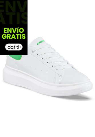 Tenis Zatrena Blanco-Verde Para Mujer Croydon Croydon