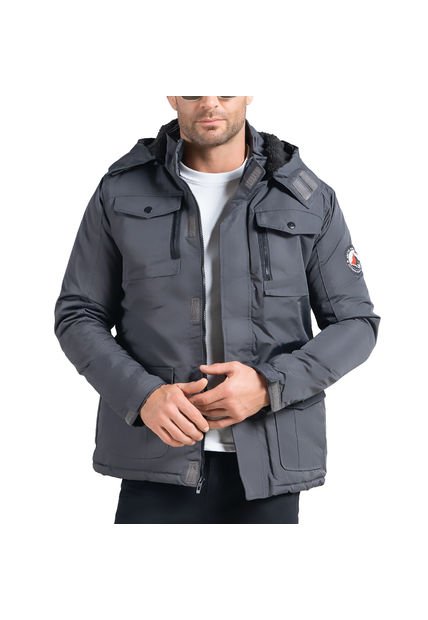 Chaqueta Jou Gris Osc Para Hombre Croydon