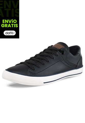 Tenis Lonut Negro-Negro Para Hombre Croydon Croydon
