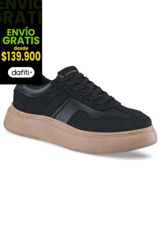 Tenis Urbanos Amarantha Negro Para Mujer Croydon Croydon