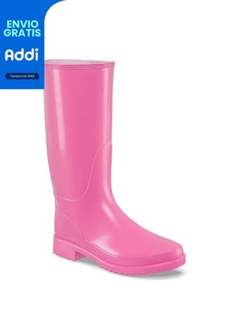 Botas Lluvia Tiffany Colors Fucsia Para Mujer Croydon Croydon