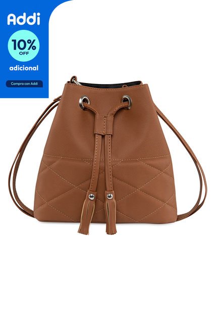 Bolso Abby Camel Para Mujer Croydon