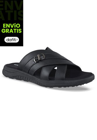 Sandalias Casuales Velkor Negro Croydon Para Hombre Croydon