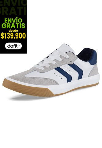 Tenis Urbanos Atalaya Blanco-Azul Para Hombre Croydon Croydon