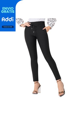 Pantalon Pretty Negro Para Mujer Croydon Croydon