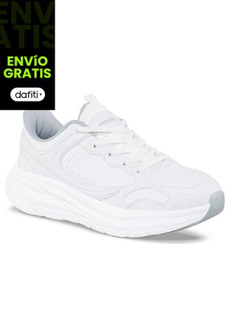 Tenis Colegio Lineax C Blanco Croydon Para Niño Y Niña Croydon