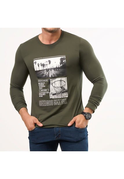 Camibuzo Max Verde Para Hombre Croydon