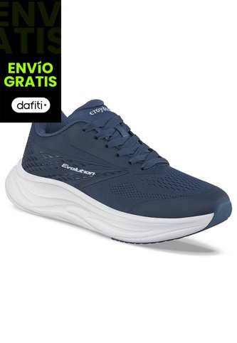 Tenis Running Linor Azul Osc Croydon Para Mujer Croydon