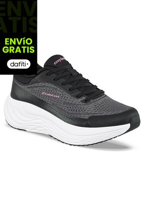 Tenis Running Zapi Negro Croydon Para Mujer