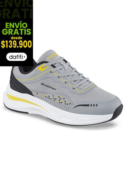 Tenis Running Lytor Gris Para Niño Croydon