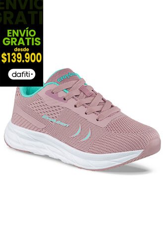 Tenis Running Glinor Rosa Para Niña Croydon Croydon