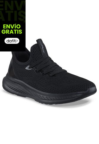 Tenis Para Caminar Oiril Negro Croydon Para Mujer Croydon