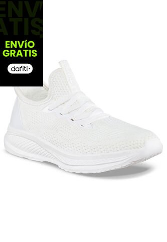 Tenis Para Caminar Oiril Blanco Croydon Para Mujer Croydon