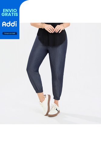 Pantalon Evelyn Azul Osc Croydon Para Mujer Croydon