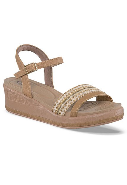 Sandalias Tacón Rosana Café Para Mujer Croydon